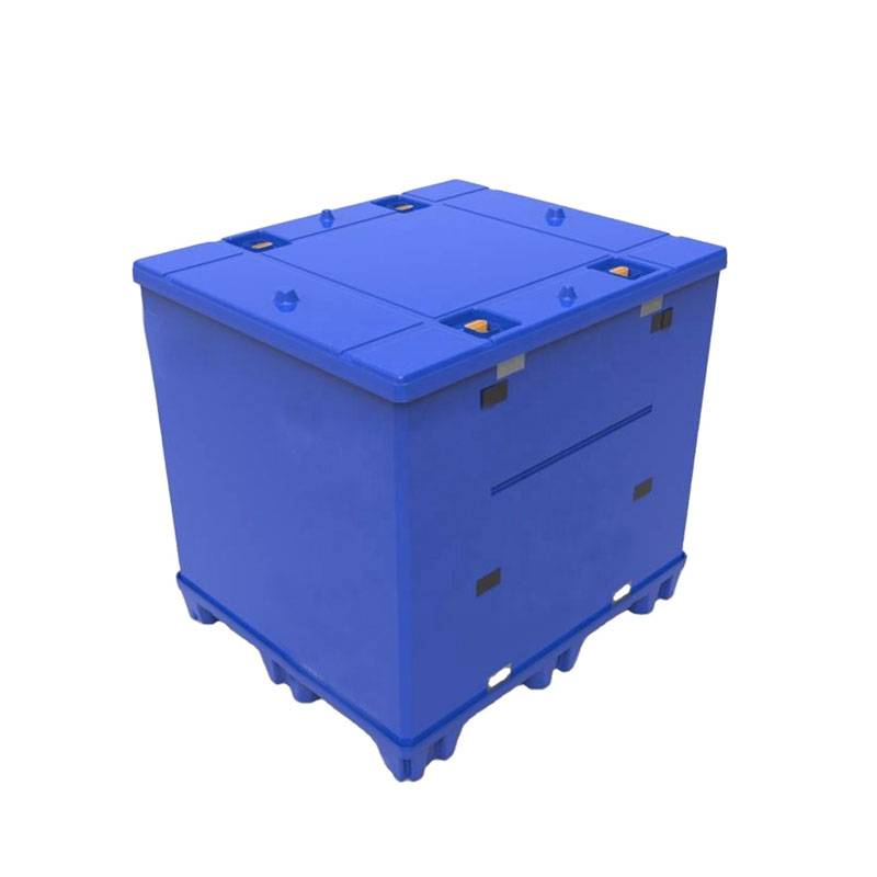 Polypropylene PP plastic pallet sleeve coaming bulk containers heavy duty foldable